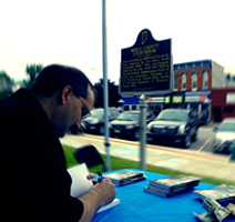 Mark at Storm Chaser Book Debut